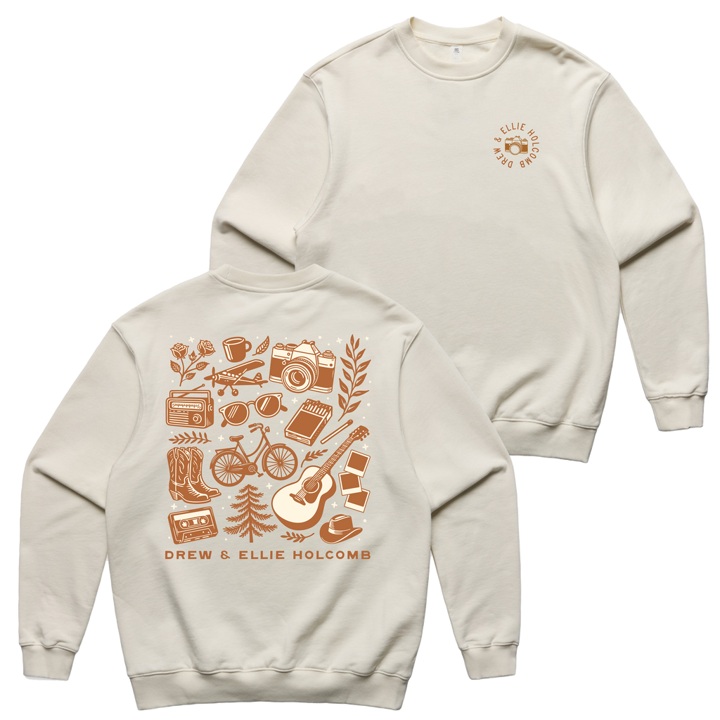 Crewneck Natural Collage [Pre-Order]