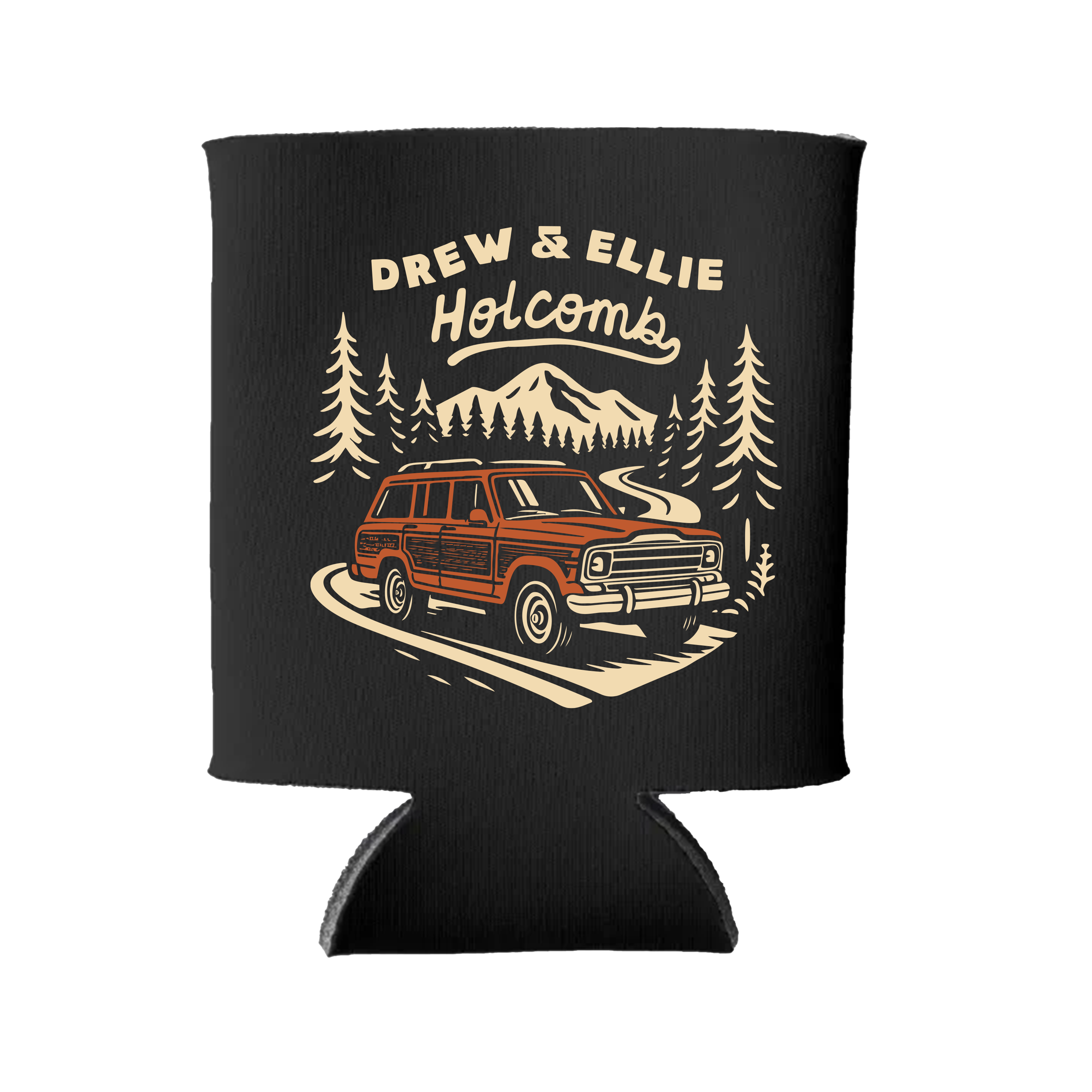 Koozie Blk Car