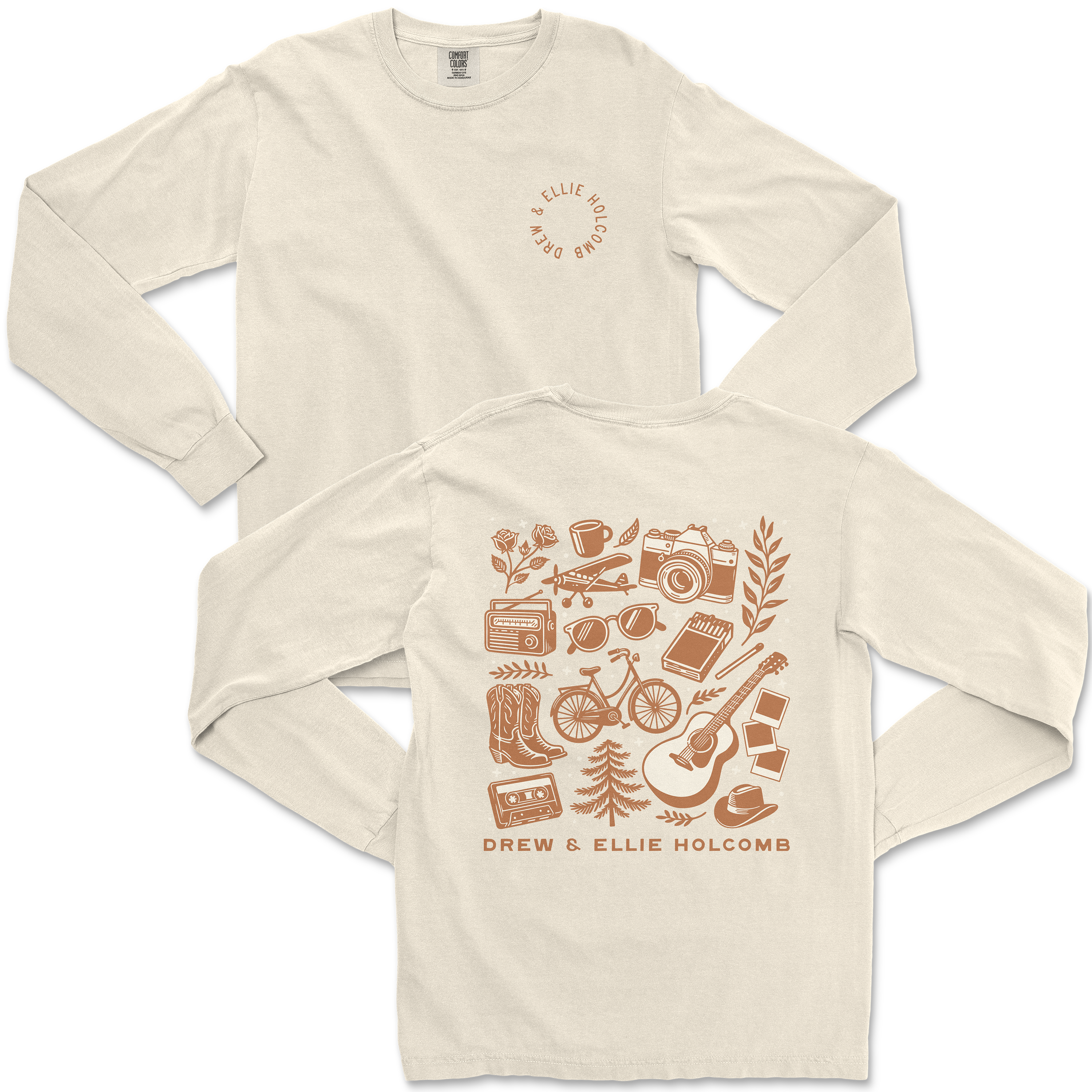 LS Ivory Collage Tee