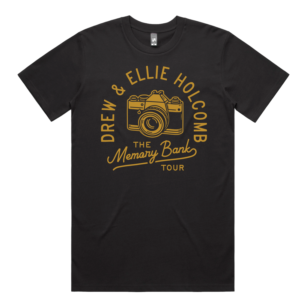 Memory Bank Tour Tee Black