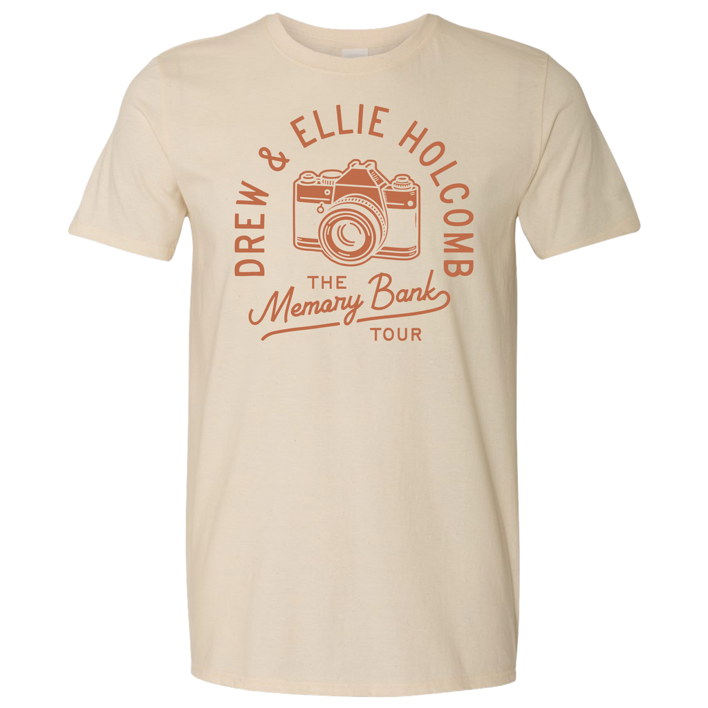 Memory Bank Tour Tee Natural