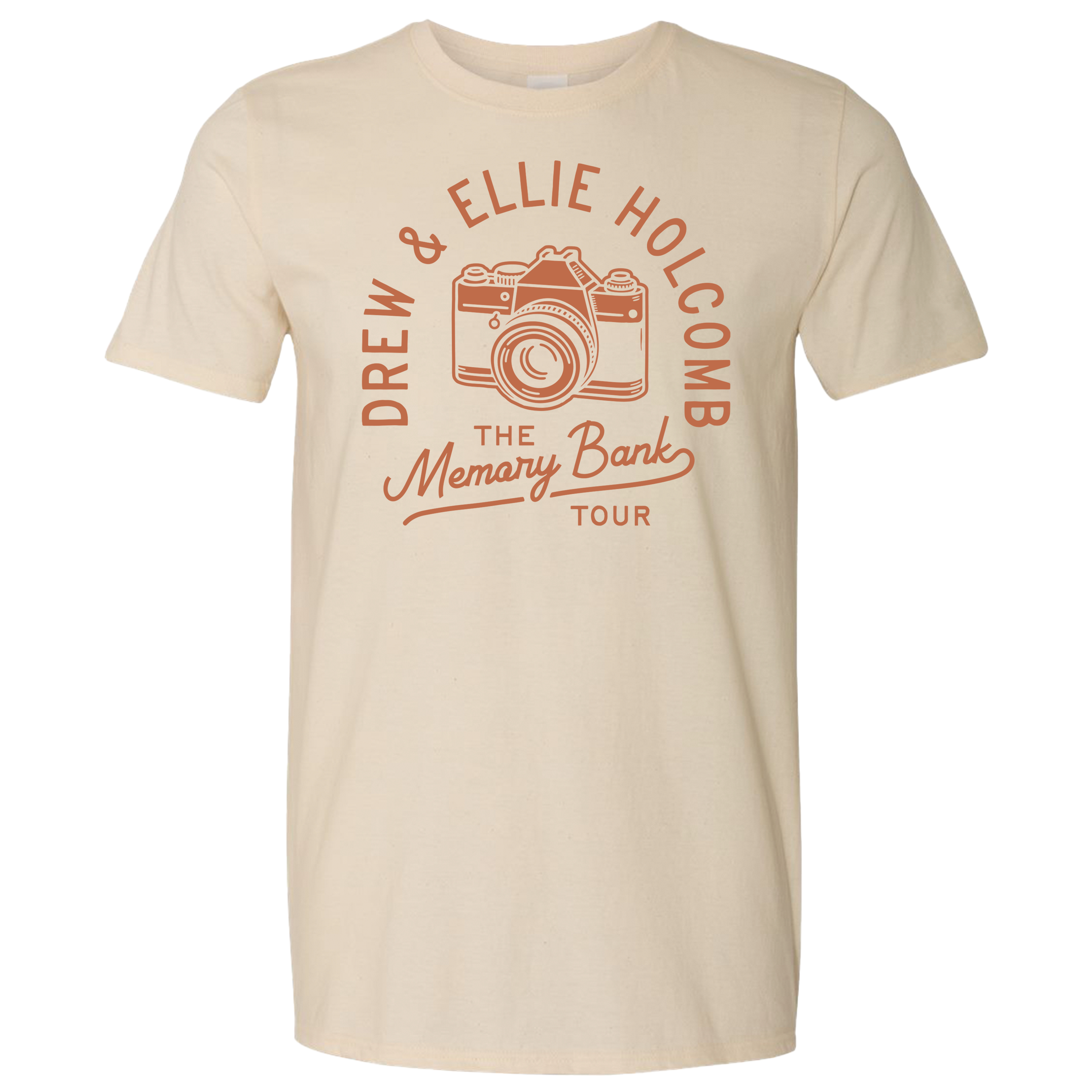 Memory Bank Tour Tee Natural