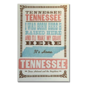 "Tennessee" Lyric Poster